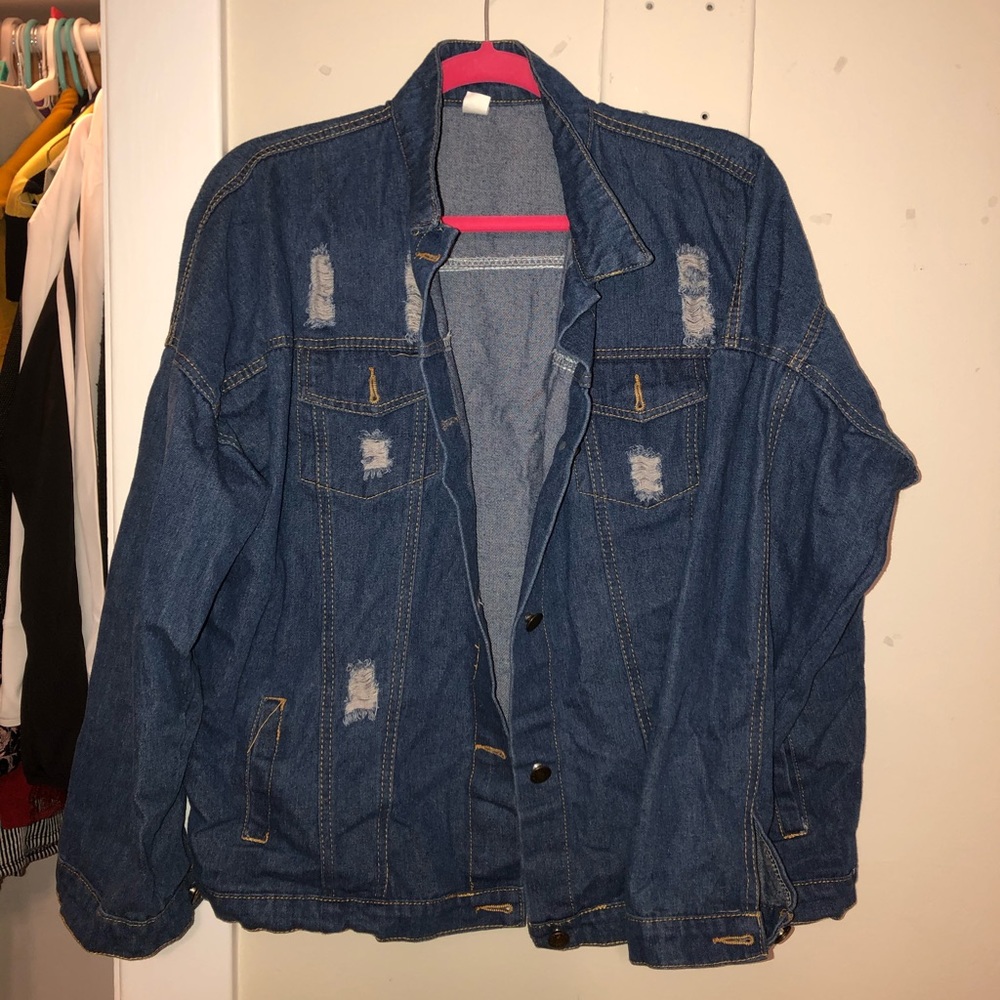 Denim Jacket, small but oversized